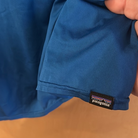 Patagonia Men’s Capilene Baselayer Short Sleeve Tee Shirt Blue Size L-XL - Picture 9 of 13